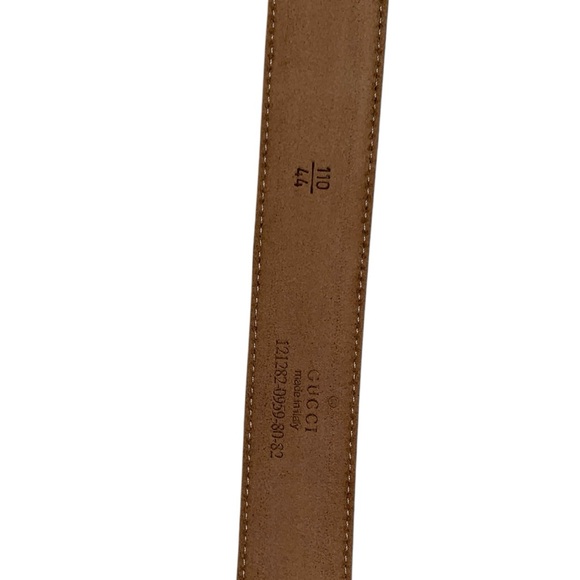 🆕 Gucci Style Black Leather Crystal Embellished Marmont Belt 🆕 - Picture 8 of 9